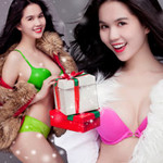 Người mẫu - Hoa hậu - &quot;Nữ hoàng đồ lót&quot; tung ảnh hot chào Noel