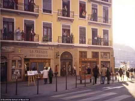 Pháp: Trường yêu cầu SV vẽ tranh lên tường - 3