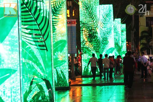 Hà Nội, TP.HCM rực rỡ đón năm mới - 9