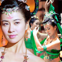 Hậu trường phim - Mỹ nhân Hoa và điệu vũ thần tiên