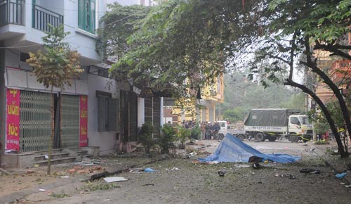 Hình ảnh nóng từ hiện trường vụ nổ xe máy - 6