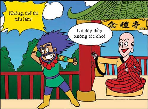 Tây Du Ký hài: Ngộ Không không xuống tóc - 5