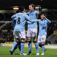 Bóng đá - Norwich - Man City: 7 bàn thắng tại Carrow Road
