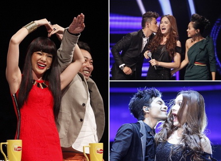 Những hình ảnh ngộ nghĩnh tại VN Idol - 1