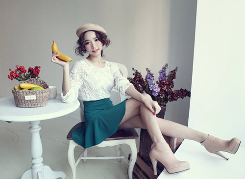 Váy đuôi cá duyên dáng cho ngày nắng - 4