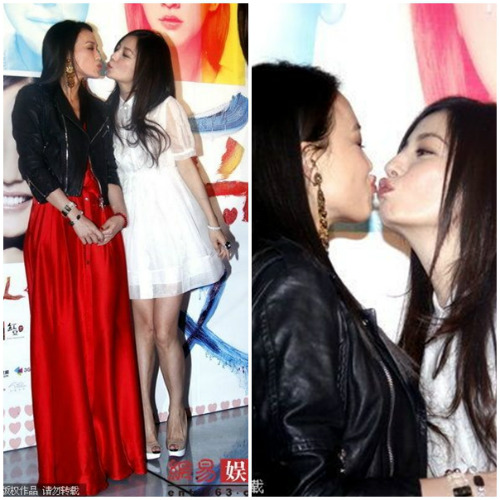 Bỏng rẫy nụ hôn đồng giới sao Hoa ngữ - 3