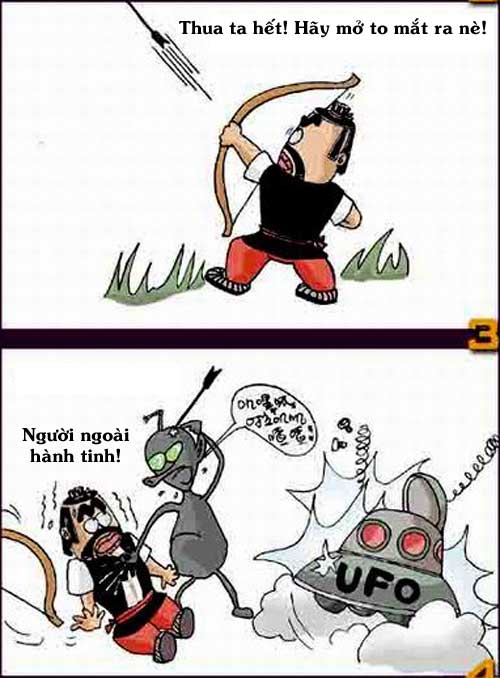 Truyện chưởng hài: Gặp người ngoài hành tinh - 2