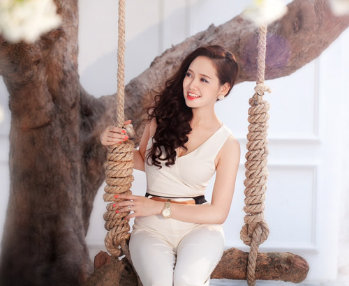 Mặc đẹp như Ngọc Trang khúc giao mùa - 4