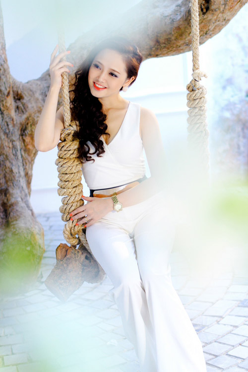 Mặc đẹp như Ngọc Trang khúc giao mùa - 6