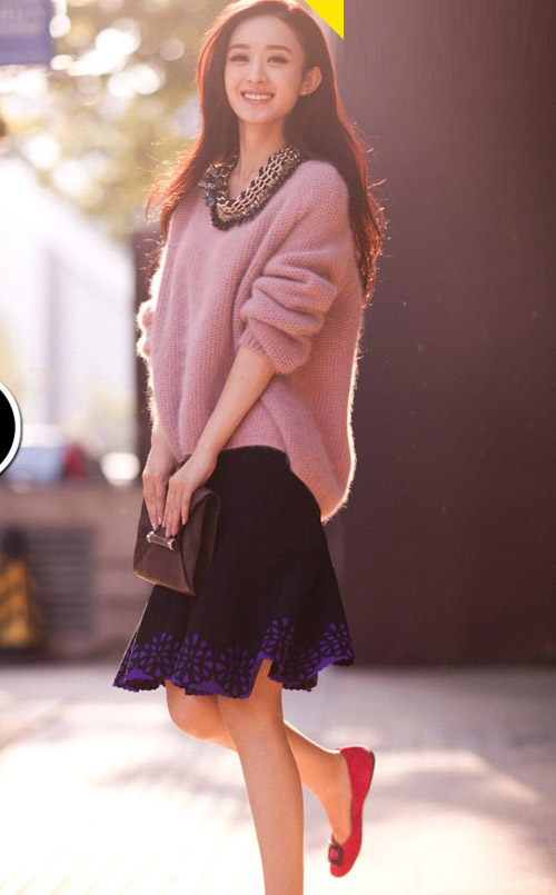 Tín đồ thời trang Á điệu đà đón heo may - 5