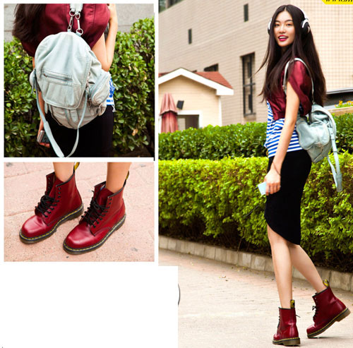 Tín đồ thời trang Á điệu đà đón heo may - 8