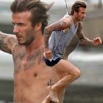 Ngôi sao điện ảnh - David Beckham &quot;bay lượn&quot; trên không