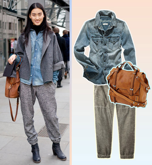 Học chân dài thế giới mặc đẹp mùa lạnh - 3