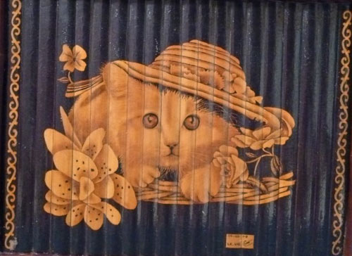 Kỳ nhân vẽ tranh giá ngàn đô bằng khói ở Đồng Nai - 10