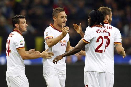Inter – Roma: Nhân vật chính Totti - 1