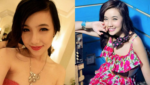 Son phấn quá tay, hot girl Việt bị chê già - 5