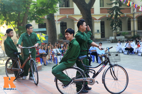 Học sinh Thủ đô tái hiện trận Điện Biên Phủ - 5