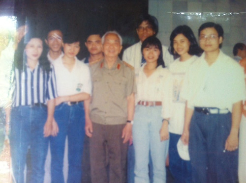 Xúc động lễ chào cờ ở trường cũ của Tướng Giáp - 3