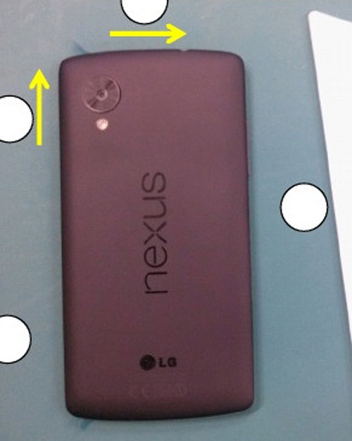 Nexus 5 xuất hiện cùng những thông số quan trọng - 1
