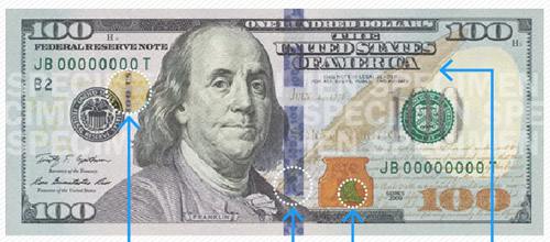 Tờ 100 USD mới lưu hành: Những điểm cần chú ý - 2