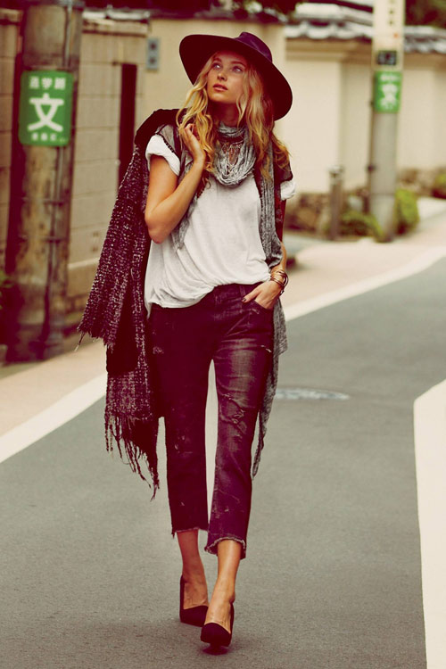 Xuống phố ngày đông gợi cảm và sành điệu - 7