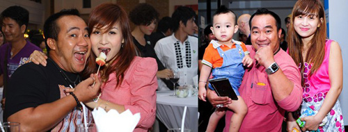 7 cặp vợ chồng "cọc cạch" ngoại hình Vbiz - 8