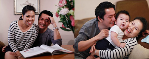 7 cặp vợ chồng "cọc cạch" ngoại hình Vbiz - 10