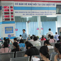 Tin tức trong ngày - Vé tàu tết: Mua về ga này, nhận vé ga kia