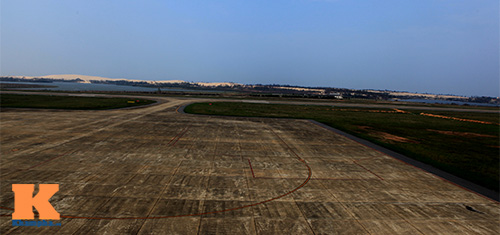 Linh xa tại sân bay Quảng Bình đón Đại tướng - 7