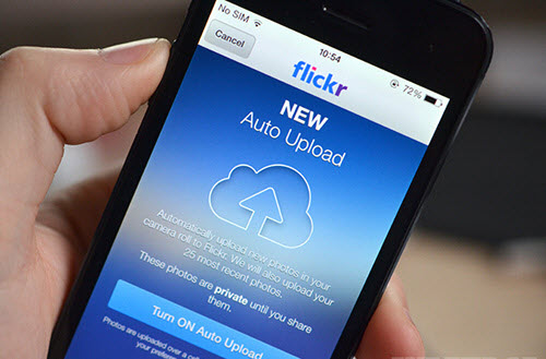 Tự động tải ảnh lên "đám mây" Flickr trên iOS - 1