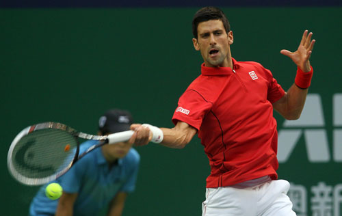 Djokovic - Monfils: Chiến thắng gian nan (TK Shanghai Masters) - 1