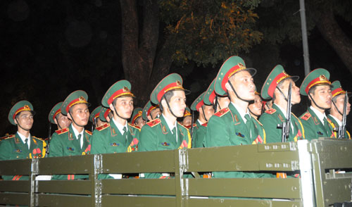 Đêm xem tổng duyệt Lễ đưa tang Đại tướng - 9