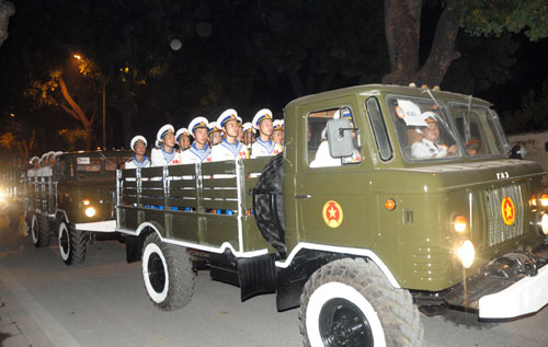 Đêm xem tổng duyệt Lễ đưa tang Đại tướng - 6