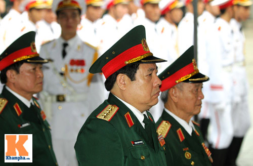 Kết thúc Lễ viếng Đại tướng Võ Nguyên Giáp - 72