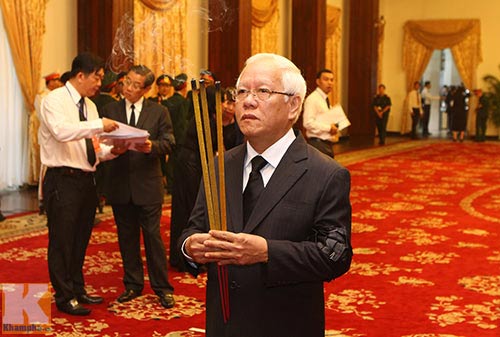 Kết thúc Lễ viếng Đại tướng Võ Nguyên Giáp - 43