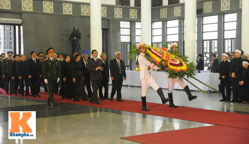 Kết thúc Lễ viếng Đại tướng Võ Nguyên Giáp - 63