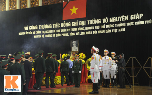 Kết thúc Lễ viếng Đại tướng Võ Nguyên Giáp - 64