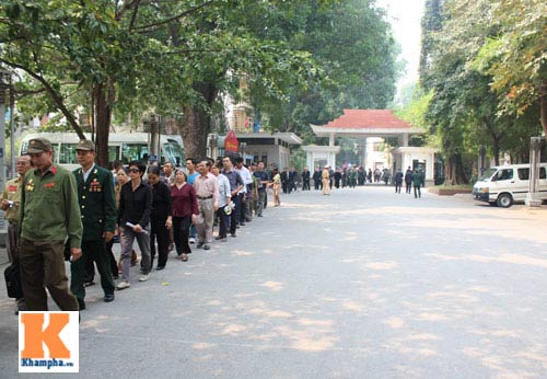 Kết thúc Lễ viếng Đại tướng Võ Nguyên Giáp - 39
