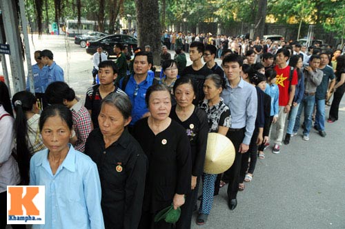 Kết thúc Lễ viếng Đại tướng Võ Nguyên Giáp - 41