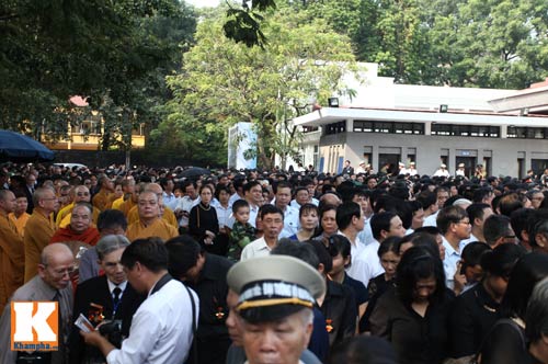 Kết thúc Lễ viếng Đại tướng Võ Nguyên Giáp - 31