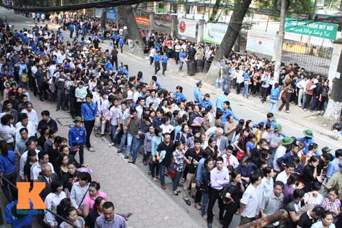 Kết thúc Lễ viếng Đại tướng Võ Nguyên Giáp - 26