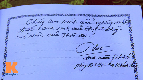 Nước mắt trong sổ tang Đại tướng Võ Nguyên Giáp - 9