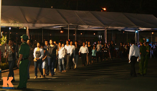 Kết thúc Lễ viếng Đại tướng Võ Nguyên Giáp - 19