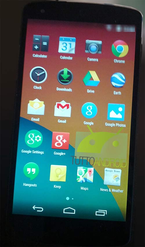 Nexus 5 sẽ chạy Android 4.4 KitKat mới nhất - 1