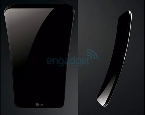 LG G Flex có màn hình cong hơn Galaxy Round - 1