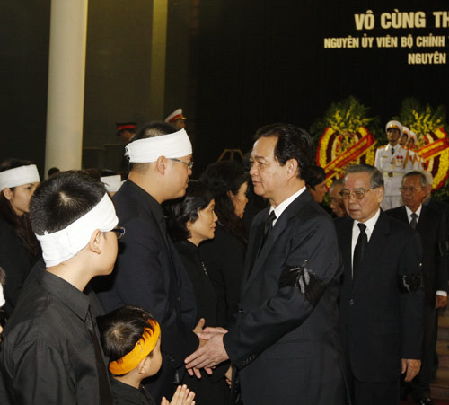 Kết thúc Lễ viếng Đại tướng Võ Nguyên Giáp - 66