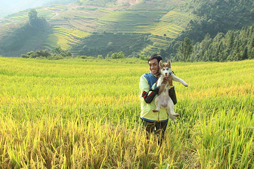 Chú chó theo chủ phượt khắp Hà Giang - 1