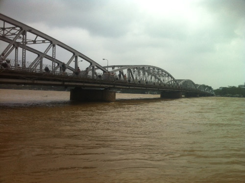 Thừa Thiên Huế: Nước sông Hương dâng cao - 1