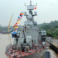 Tin tức trong ngày - Cận cảnh tàu Pháo-Tên lửa vừa ra mắt của VN