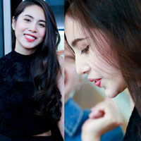 Người mẫu - Hoa hậu - Thủy Tiên lộ rõ chiếc cằm "gập ghềnh"